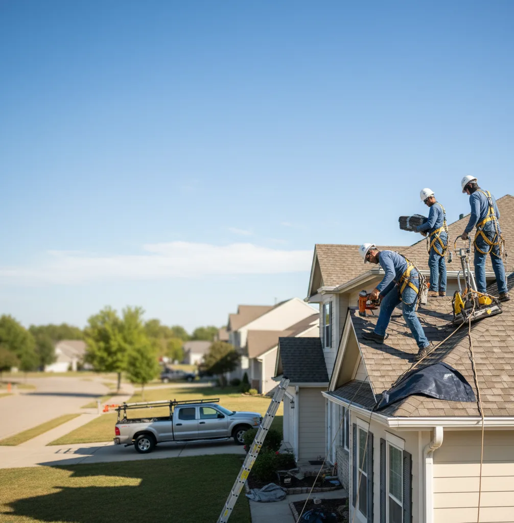 Roof Repair in Louisa